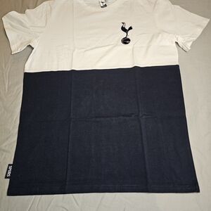 Tottenham Hotspur Black and White Short Sleeve Tee